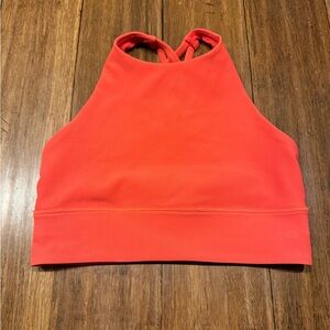 Lululemon Ribbed High Neck Longline Bra